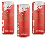 3x energy drink red edition al gusto di anguria 250 ml - 3 lattine - bevanda energetica