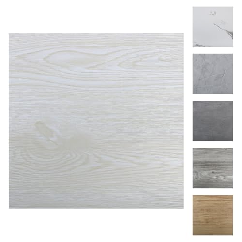 Peel & Stick Waterproof Floor Tiles 12x12 in, 10 Pack