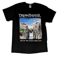 OFFICIALLY LICENSED MERCHANDISE: Supports Dream Theater with authentic TOTW Cover Art Tour 2022 artwork and official band logo. EXCLUSIVE TOUR DESIGN: Showcases unique album artwork with a prominent back print and complete 2022 tour dates. COMFORTABL...