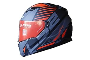 LS2 Helmets - FF320 Stream Evo - Revolve - Matt Black Grey Red - Dual Visor Full Face Helmet