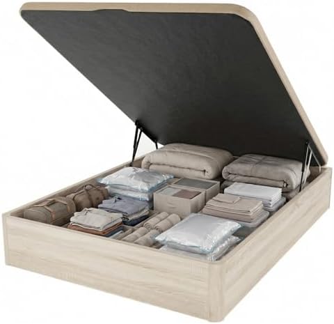 DUÉRMETE ONLINE - Canapé Abatible 135x190 cm Cambria, Gran Capaci...
