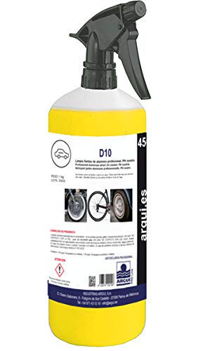 ARGUIPRO Line D10 1 Litro. LIMPIA LLANTAS PROFESIONAL pH neutro. Elimina la suciedad sin esfuerzo