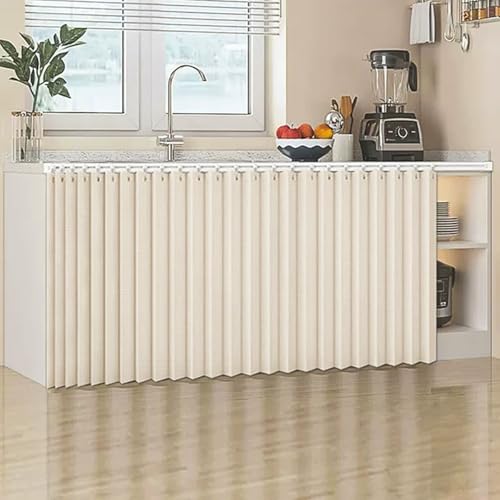 Cabinet Curtain Under Sink Polyester Waterproof 120x70cm