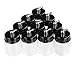 AW Plastic Airbrush Bottles Single Action Jars Lid Siphon Feed Paint Cup Liquid Separation 22 cc Pack of 10