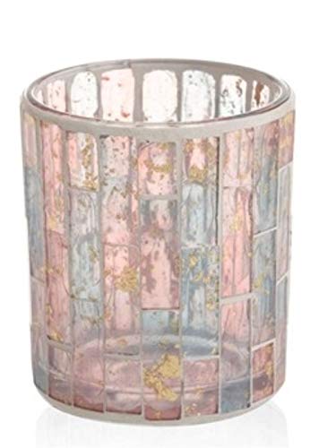 PORTA CANDELA VOTIVE PASTEL ROMANCE