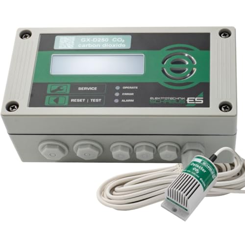 Détecteur de CO2 Schabus GX-D250 avec capteur déporté pour mesure précise - 2