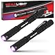 GearLight UV-Taschenlampe S100 [2 Pack] – Mini-Schwarzlicht-UV-Stiftlichter für Leck- und Hotelinspektion – Haustierurin, Bettwanzen, Skorpion, Flecken und Farbstoffdetektor