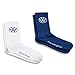 Produktbild Volkswagen 3A3084361 Socken (2 Paar) Sportsocken Tennissocken Strümpfe, mit VW Logo, Größe 39-42, weiß/blau