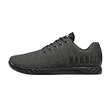 NOBULL Men's Outwork Shoe | Weightlifting & Powerlifting Athletic Shoes, Flat & Stable Support, Carbon Rubber Grip Sole, Triple Black, 9.5