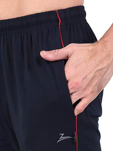 Image of Zeffit Men's Pc Cotton Ankle Grip Track Pant