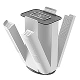 Schuhtrockner Elektrisch, 360° PTC Keramikheizung Schnelltrocknung Schuhwärmer, UV Licht Faltbarer...