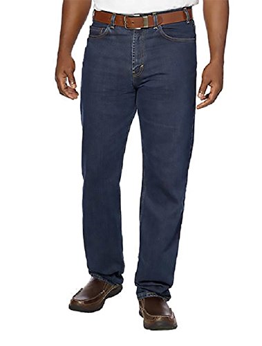 Kirkland Signature Mens 5-Pocket Blue Jean Relaxed Fit 30x30