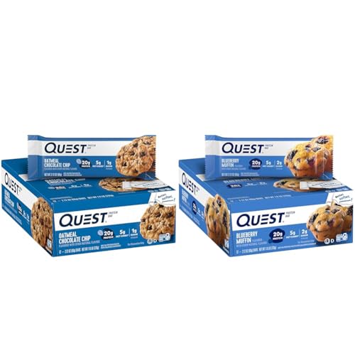 Barra de proteína Quest Nutrition sabor avena y chispas de chocolate miniatura 1