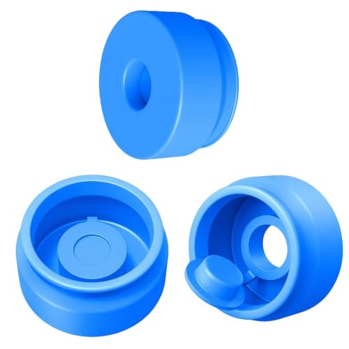 Ajlve 3 and 5 Gallon Water Jug Cap, Silicone Reusable Replacement Cap