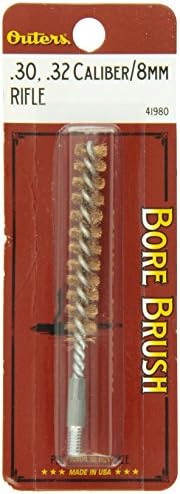 Outers .30 - .32 Caliber/8mm Rifle Bronze Bore Brush (8-32 Threads)