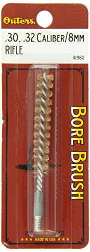 Outers .30 - .32 Caliber/8Mm Rifle Bronze Bore Brush (8-32 Threads) #TOP1