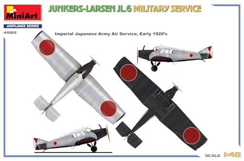 Miniart 1:48 - Junkers-Larsen JL.6 Military Service
