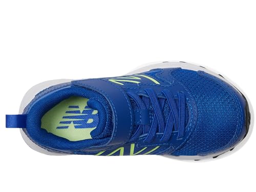 New Balance Tênis de corrida unissex infantil Fresh Foam 650 V1 com tira superior, Team Royal/Glo li