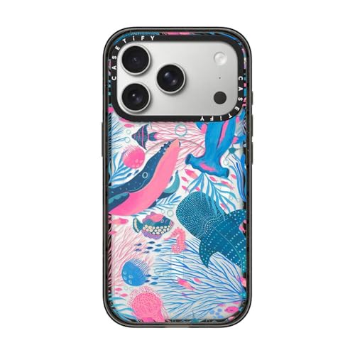 Coque de protection premium iPhone 17 Pro CASETiFY motif Under The Sea transparent
