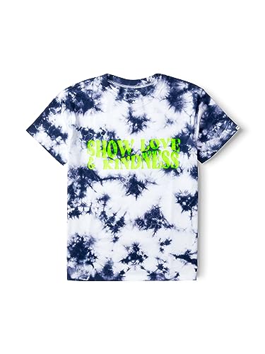 Image of happy nation Girls Relaxed Cotton Short Sleeve T Shirt