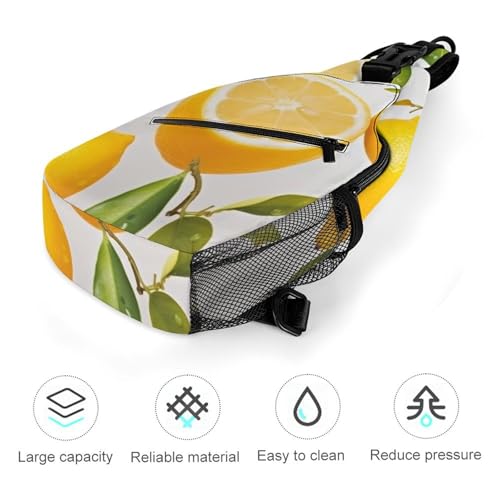 Morrales tipo sling Fresh Lemon para senderismo y día miniatura 5