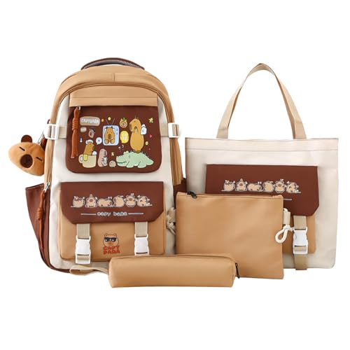 Sac à dos Capibara et sa trousse adorable comme idée cadeau d'anniversaire