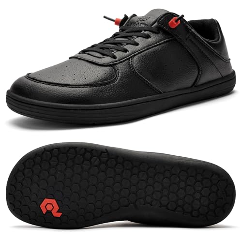 Barefoot Wide Toe Box Shoes Men Size 9 Black