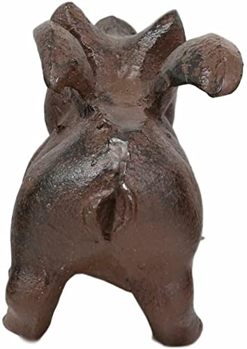 Cast Iron Small Flying Pig Angel Decorative Statue Desk Paperweight #TOP1