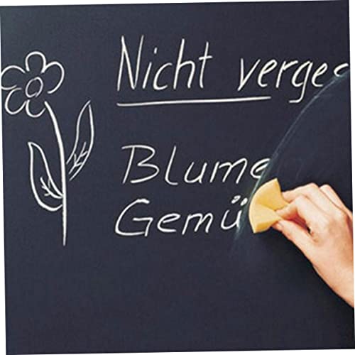 2 Rolls Black Chalk Menu Chalkboard Stickers For Message Board Chalkboard Wall Decal Removable Wall Sticker For Removable Chalkboard Sticky Blackboard Wall Decals #TOP4