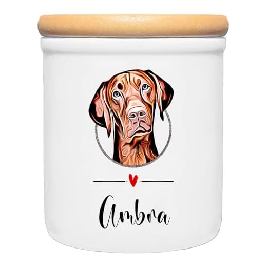 Personalisierte Leckerlidose für Hunde