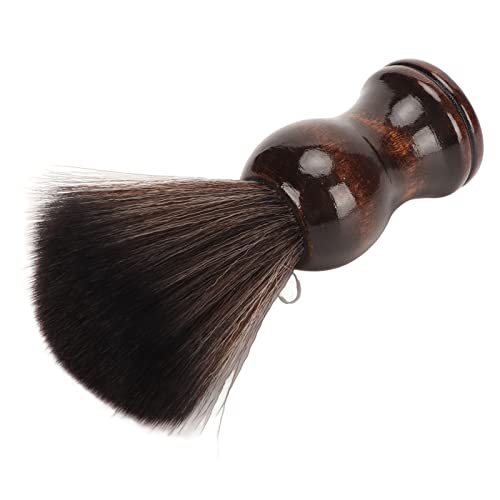 Shaving Brush, Portable Men Shave Brush Soft Nylon Shaving Brush with Wood Handle