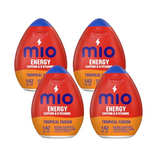 Mio Energy Liquid Water Enhancer, Tropical Fusion, 1.62 OZ, 4-Pack