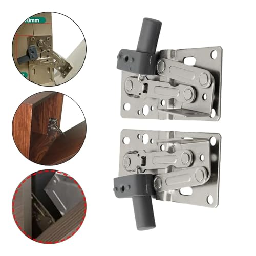 Charnières de porte à roulement à billes robustes pliantes 45°