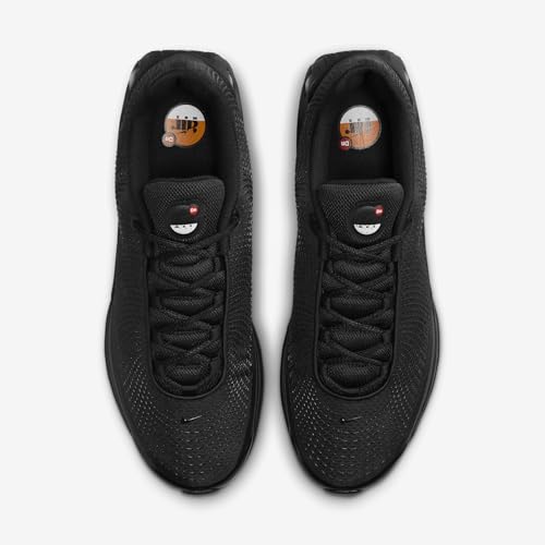 Image of Nike Air Max Dn Shoes (DV3337-006, Black /Black /Metallic Dark Grey /Black)