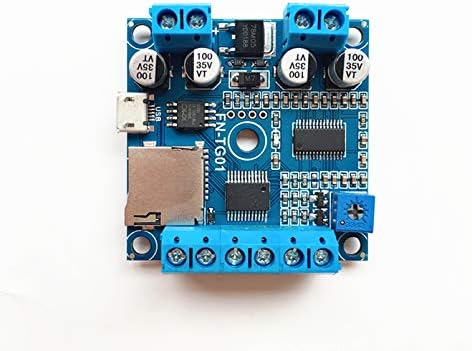Flyron Technology Ltd. Motion Sensor or Button Switch Activated MP3 Player Sound Module with Load Output (with Terminal Blocks)
