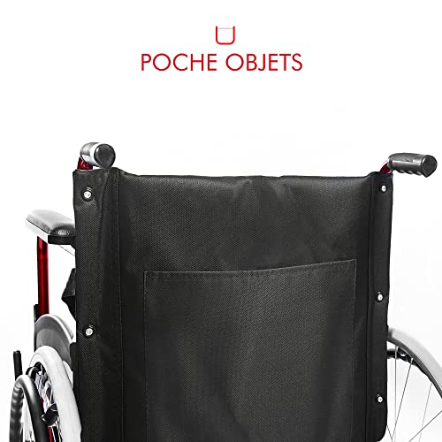 Fauteuil roulant pliable AIESI AGILA BASIC pour handicapés