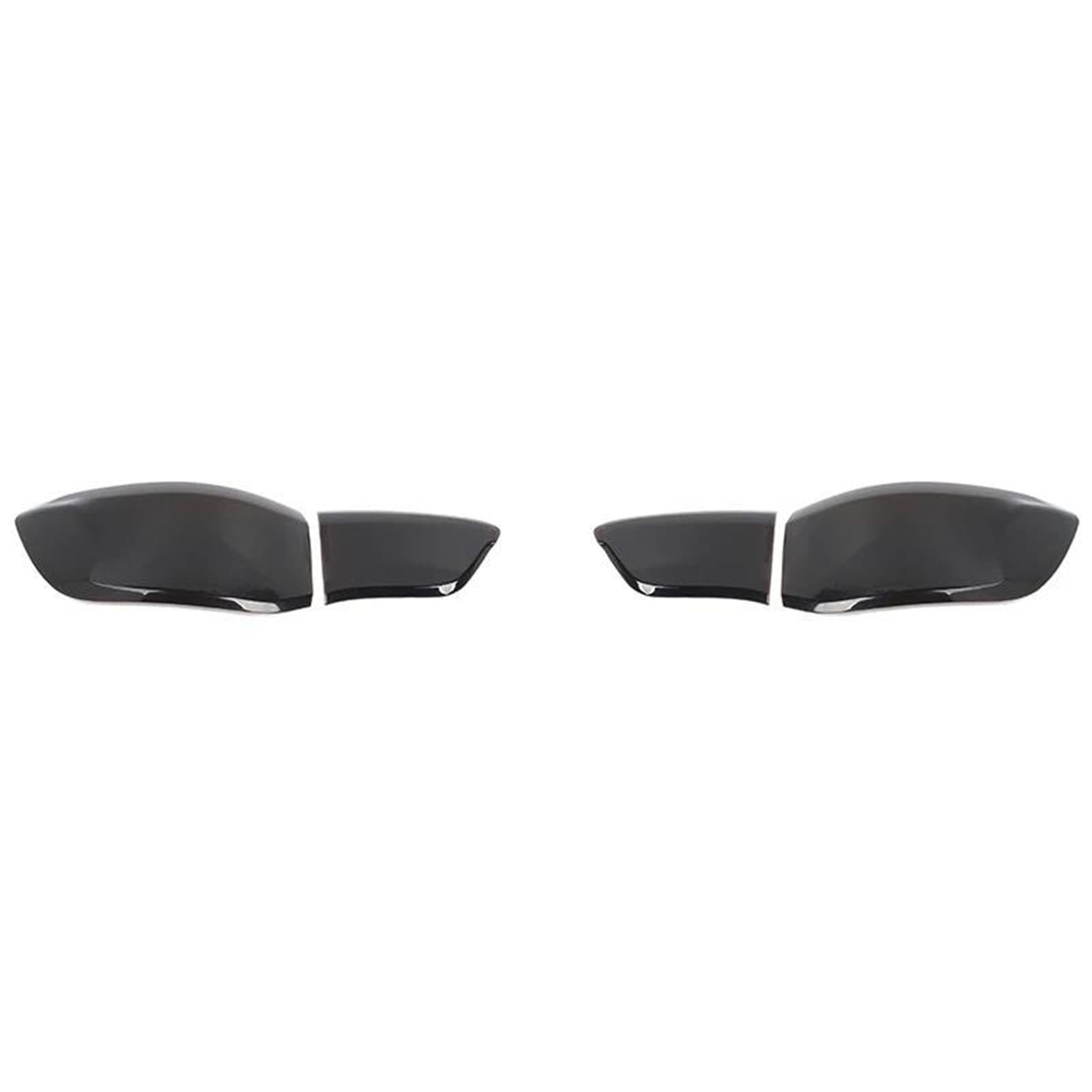 Funda luz trasera para Jeep Compass 2017-2025 carcasa de ABS negro 4