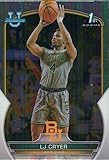 2022-23 Bowman University Chrome #87 LJ Cryer Baylor Basketball Card - GotBaseballCards