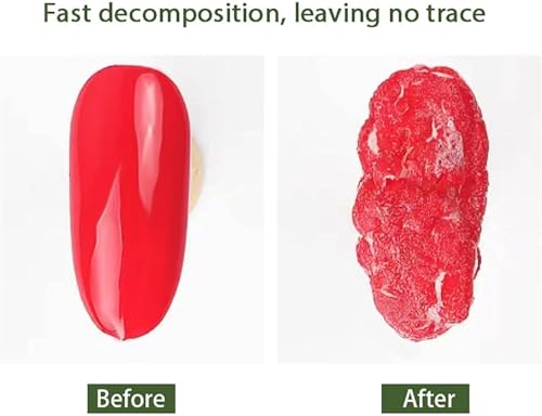 Image of Gel Nail Polish Remover, Professional Magic Remove Soak-Off Gel Polish, Peel Off In 2-5 Minutes, No Need for Foil, Soaking or Wrapping.