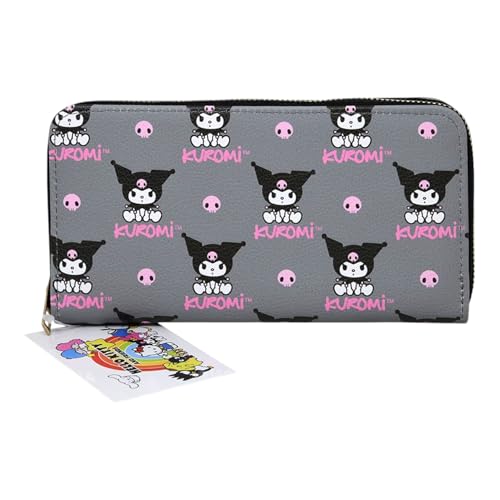 Fast Forward Unissex Sanrio, Kuromi, Kawaii, Estética, Cinza, Cinza