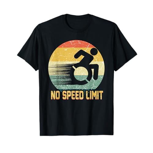 Rollstuhl Humor Behinderung Handicap Rollstuhlfahrer T-Shirt