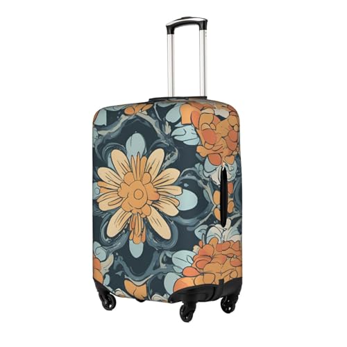 Blossom Flower Tsa Approved Luggage Cover For 18-32 Inch Suitcases Scratch-Resistant Stretch Luggage Cover2