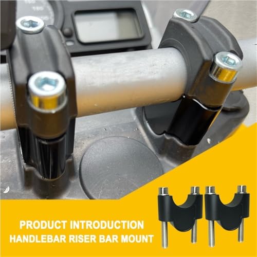 Abrazaderas manillar motocicleta de aluminio para personalización robusta de VOGE 300 3