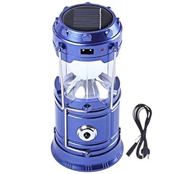 K D ENTERPRISE LED Solar Emergency Light Lantern (Multicolor,21 x 10 x 9.5 cm,Pack of 1)
