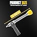 JOEJET Adjustable Pressure Washer Long Range Nozzle, Shooter Tip Power Washer Compatible with Ladder Saver for 1000 to 6000 Psi Pressure Washing
