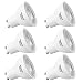 Kakanuo GU10 LED Bulb 55W Equivalent 5.5 Watt Warm White 3000K GU10 LED Spotlight,Track Light Recessed Light 120V Non-dimmable (Pack Of 6)