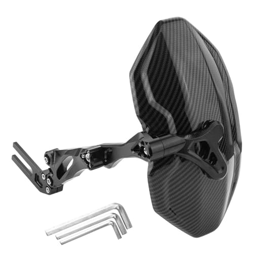 Garde-boue arrière moto carbone et alu de 3ème génération