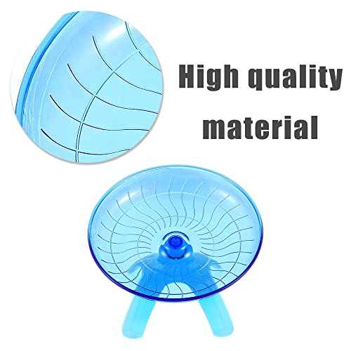Yuanyoutong Hamster Wheel Hamster Toys Plastic Hamster Flying Saucer Silent Running Exercise Wheel For Syrian Hamster, Hedgehog, Gerbils, Mice, Guinea Pig, Chinchilla, Small Animals, Pets, 7 Inch #TOP3