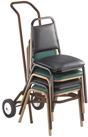 Stacked Chair Dolly 1000 lb. Holds 10 Chairs