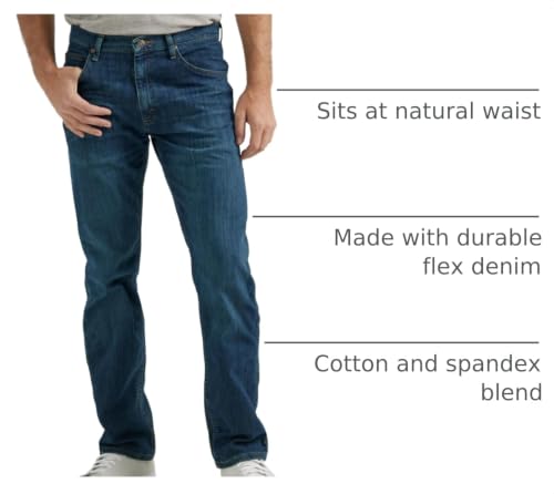 Image of Wrangler Authentics Men's Classic 5-Pocket Regular Fit Flex Jean